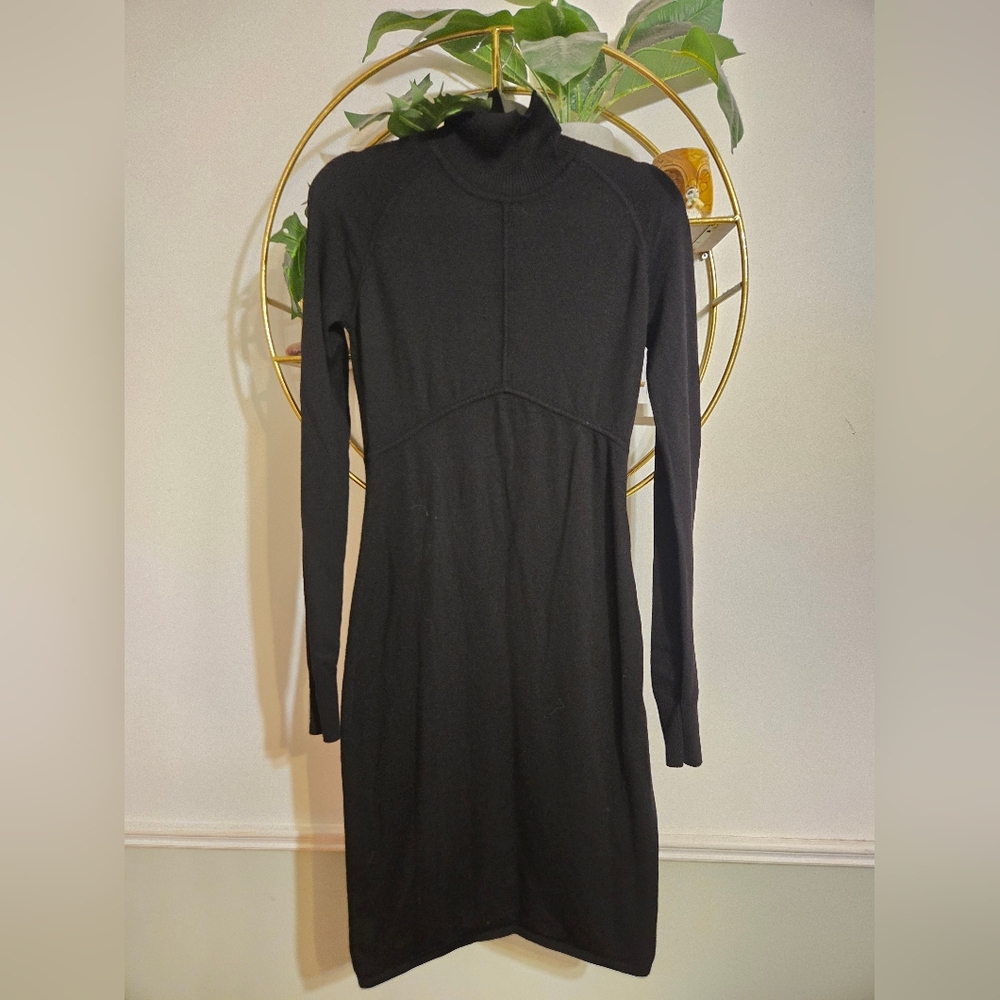 Barbara Bui Merino Wool Bodycon Midi Dress
